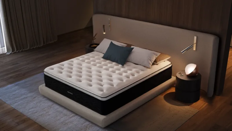 Origin Mattress Bed and Accent Lights