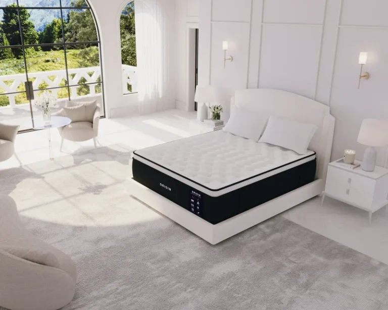 Origin LumbarCloud White Bedroom