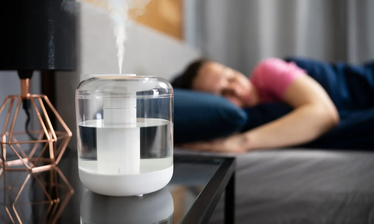 how to fix dry bedroom air