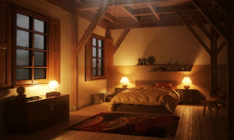 cozy bedroom